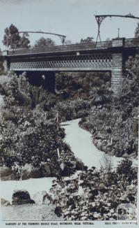 Gardens at the terminus Bridge Road, Richmond