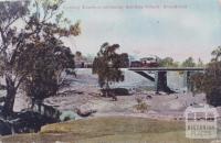 Sydney Express crossing Sunday Creek, Broadford, 1907