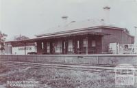 Railway Station, Carisbrook, 1908