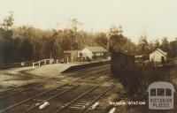 Wandin Railway Station, 1911