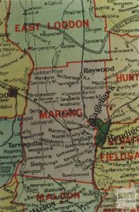 Marong shire map, 1924