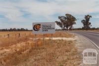 Central Goldfields Shire sign, 2001