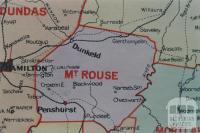 Mount Rouse shire map, 1924