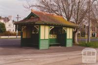 Tram passenger shelter, Dandenong and Hawthorn roads, Malvern, 2001