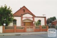 Former Bethany Hall, Victoria Street, Brunswick, 2005