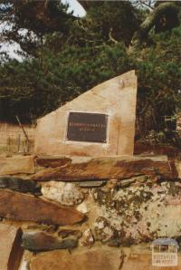 Berringa Miners Avenue plaque, 2008