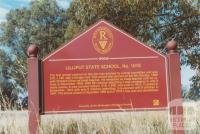 Lilliput State School sign, 2010