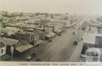 Present Richmond - Bridge Road looking west, 1912
