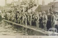 Richmond Baths on carnival day, 1912