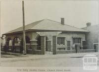 New Baby Health Centre, Church Street South, Richmond, 1928