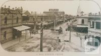 A main business corner, Footscray, 1917