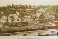 Private residences, Toorak, 1911