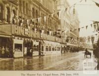 Monster Fair, Chapel Street, Prahran, 1918