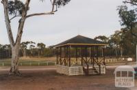 Bandstand (1886) and oval, Tarnagulla, 2010