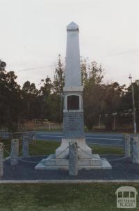 War memorial, Stuart Mill, 2010