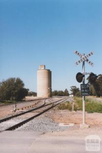 Railway Crossing and Silo, Katunga, 2011