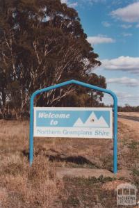 Welcome Sign, Northern Grampians, 2012