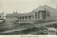 Nurses' Quarters, Dunolly