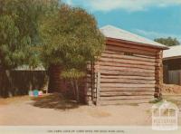 Log cabin lock-up (used since the gold rush days), Eaglehawk