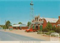 The fire station and RSL Hall, Eaglehawk