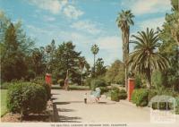 The beautiful gardens of Neangar Park, Eaglehawk