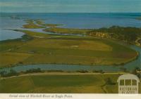 Aerial view of Mitchell River, Silt Jetties and the Bluff at Eagle Point