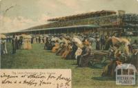 The Lawn, Flemington Race Course, 1903
