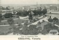 View of Johnstone Park, Geelong, 1948