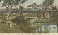 Glen Iris Railway Bridge over Yarra, Toorak, 1908