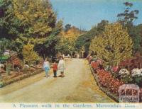 A pleasant walk in the Gardens, Maroondah Dam, Healesville
