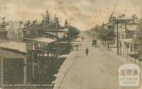Allan Street, Kyabram looking east, 1918