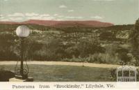 Panorama from Brocklesby, Lilydale, 1964