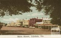 Main Street, Lilydale, 1964