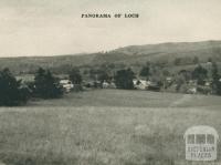 Panorama of Loch, 1951