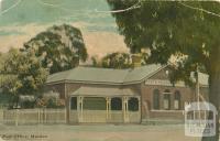 Post Office, Maldon, 1907
