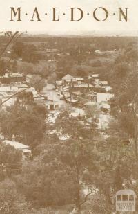 Township from Anzac Hill, Maldon