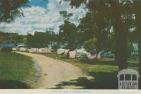 View of the camping park, Mallacoota