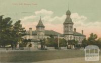 Town Hall, Moonee Ponds, 1908