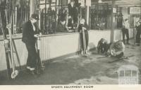 Sports Equipment Room, Mount Buffalo, 1953