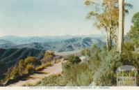 Mackeys Lookout (3600) looking towards Mount Bogong, Mount Buffalo, 1958
