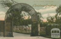 The Deer Paddock, Melbourne Zoo, Parkville, 1903