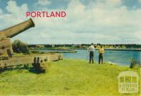 On Battery Point looking towards Portland
