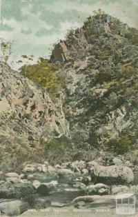 Werribee Gorge, Bacchus Marsh, 1908