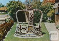 Mosaic Imperial Crown at the Shell House, Ballarat