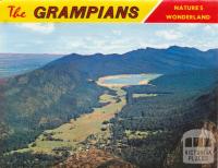 Halls Gap, Fyans Valley from Mt Difficult Lookout, Grampians