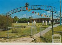 Kerang Bowling Club, 1975