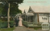 A Corner of Tent City, Ocean Grove, New Jersey, the origin of the Australian name Ocean Grove, 1911