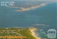 The Heads, the entrance to Port Phillip Bay looking towards Point Nepean from Point Lonsdale