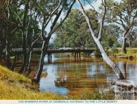 The Wimmera River at Dimboola, Gateway to the Little Desert