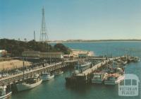 The fishing fleet at the wharf, San Remo